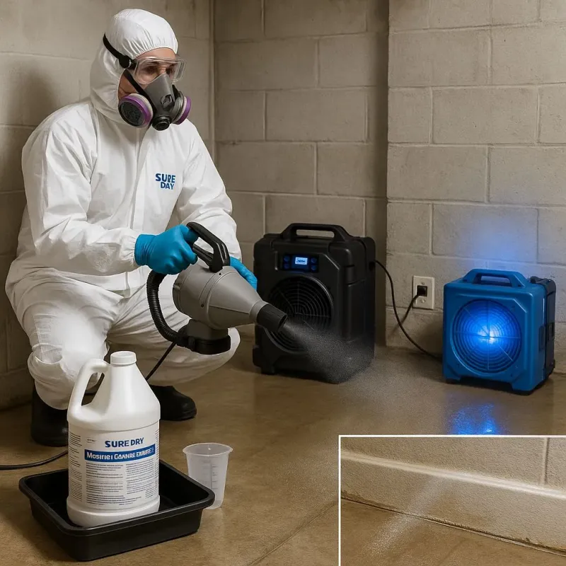 Sanitization and Odor Removal process in Glenwood Landing, NY