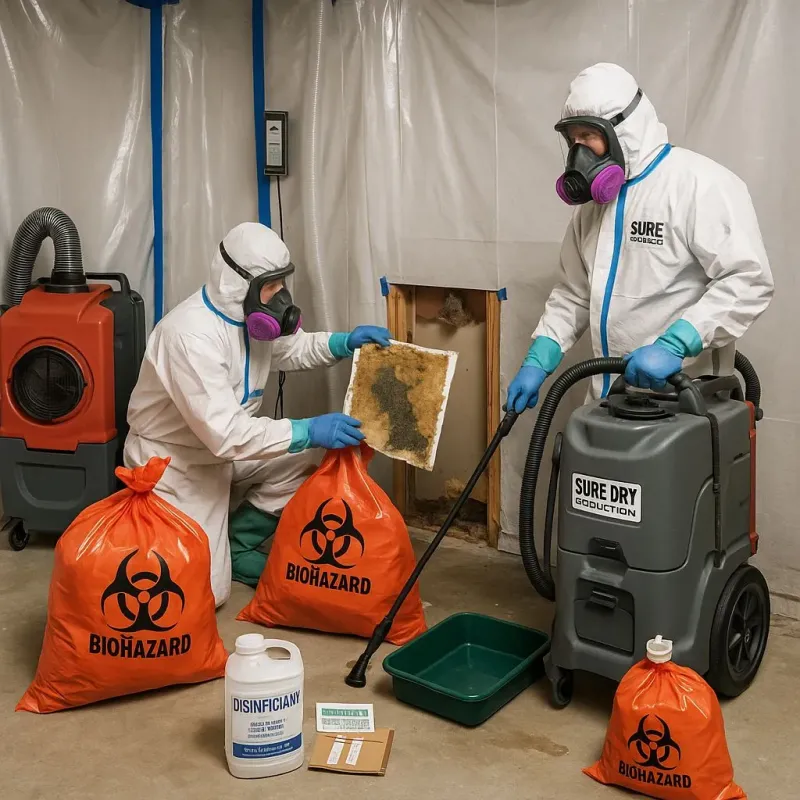 Contaminated Water Handling Protocols process in Glenwood Landing, NY