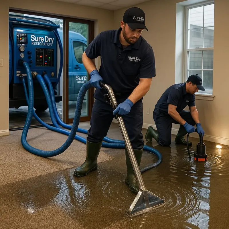Water Extraction and Removal process in Glenwood Landing, NY